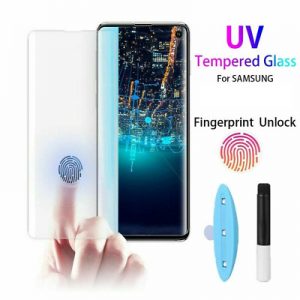 Samsung Galaxy Note 20 and 20 Ultra Full UV Glue liquid 3D curved Tempered glass screen protector Price in Kenya