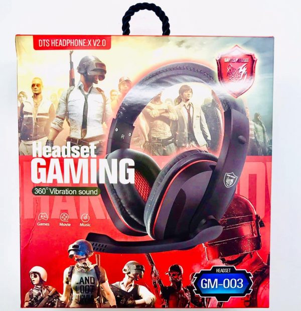 GM-003 Astrum USB Stereo Gaming Headset with Mic Colorful Led lights price in Kenya