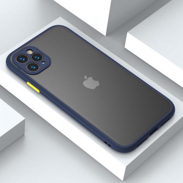 Shockproof matte clear case for iPhone 12 series in Kenya