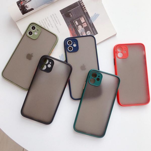 Shockproof matte clear case for iPhone 12 series price in Kenya