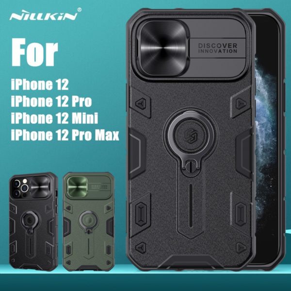 Nillkin Camshield Armor case for iphone 12 series in kenya