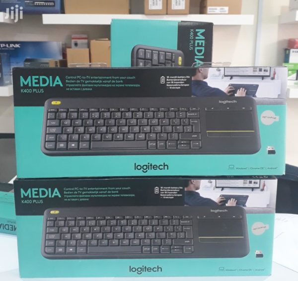 Logitech Wireless Touch K400 Plus Combo Keyboard