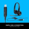 Logitech H390 USB Headset with Noise cancelling Mic Kenya