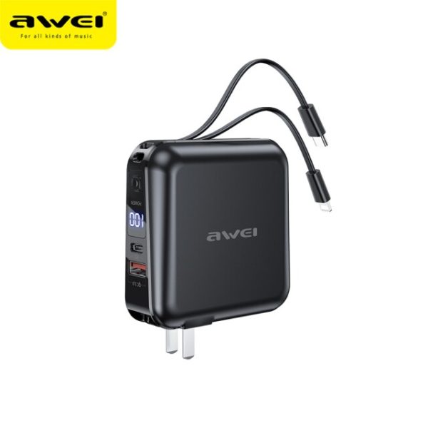 Awei P48K 4 in 1 portable multifunction power bank Kenya