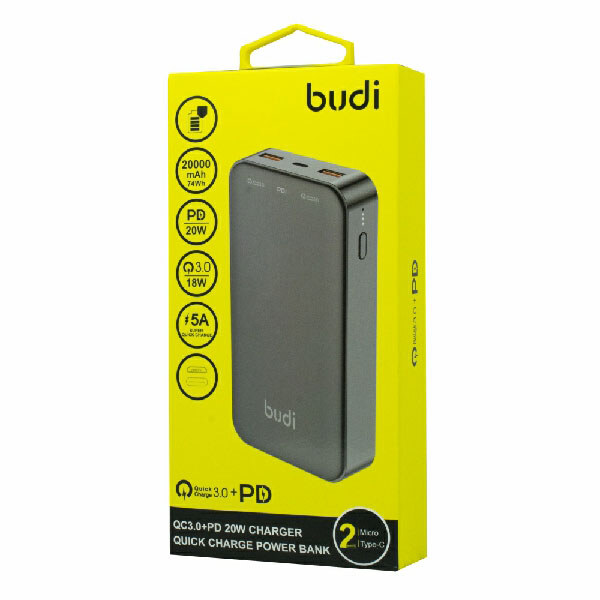 Budi PB803B 20000mAh Powerbank